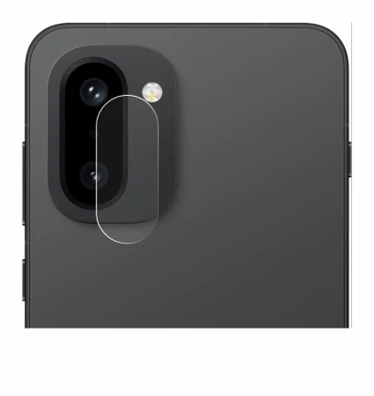 Abbildung des Geräts OnePlus 15R (NUR Kameraschutz) mit einer Vielzahl des Displayschutzes.