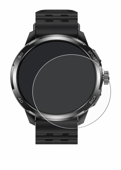 Abbildung des Geräts Ulefone Armor Watch Pro mit einer Vielzahl des Displayschutzes.