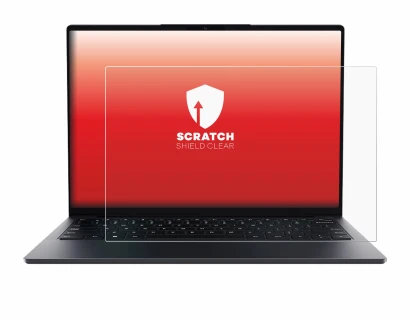 Abbildung des Geräts Chuwi UniBook mit einer Vielzahl des Displayschutzes.