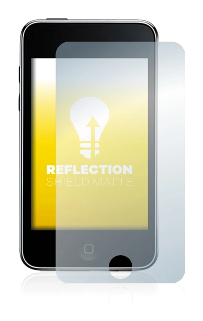 Abbildung des Geräts Apple iPod Touch (2. Gen.) mit einer Vielzahl des Displayschutzes.