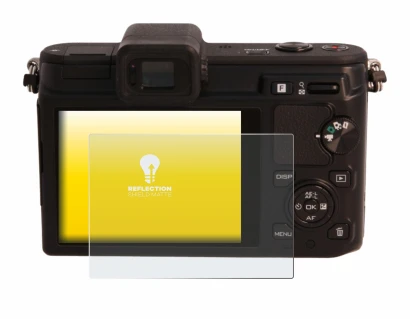 Abbildung des Geräts Nikon 1 V1 mit einer Vielzahl des Displayschutzes.