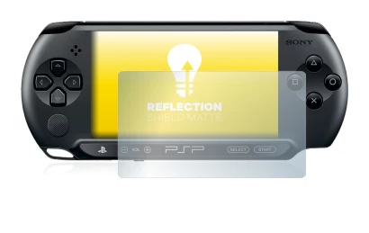 Abbildung des Geräts Sony PSP 1004 mit einer Vielzahl des Displayschutzes.