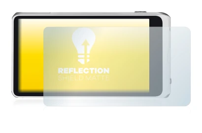 Abbildung des Geräts Samsung Galaxy Camera 2 EK-GC200 mit einer Vielzahl des Displayschutzes.