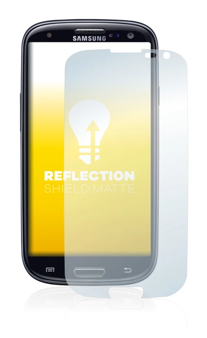 Abbildung des Geräts Samsung Galaxy S3 Neo I9300I mit einer Vielzahl des Displayschutzes.