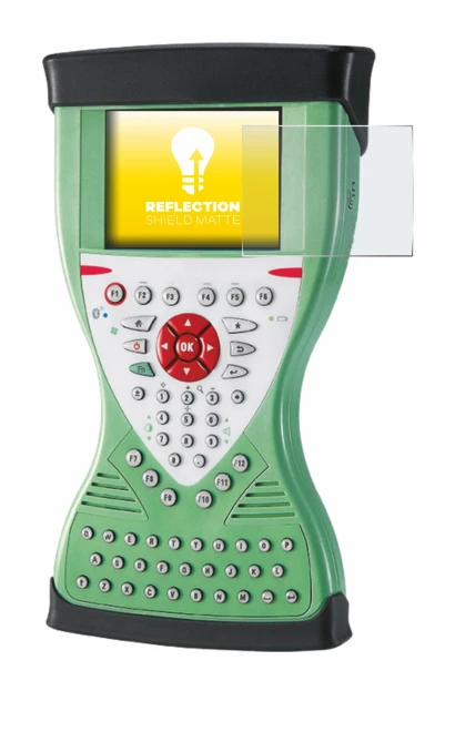 Abbildung des Geräts Leica Viva Controller CS15 mit einer Vielzahl des Displayschutzes.