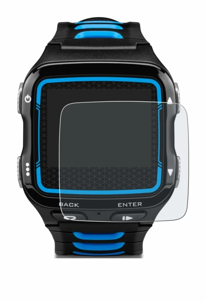 Abbildung des Geräts Garmin Forerunner 920XT mit einer Vielzahl des Displayschutzes.
