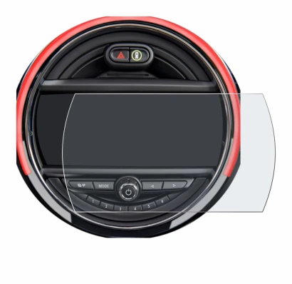 Abbildung des Geräts Mini Cooper R56 (6.5") mit einer Vielzahl des Displayschutzes.