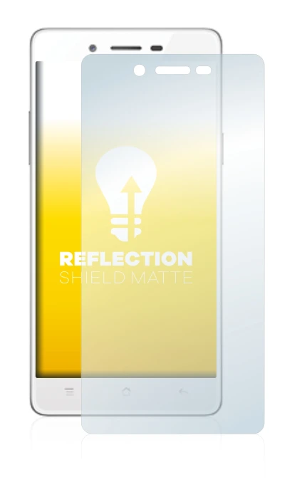 Abbildung des Geräts Oppo A51 mit einer Vielzahl des Displayschutzes.
