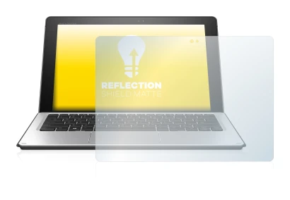 Abbildung des Geräts HP Elite x2 1012 G1 mit einer Vielzahl des Displayschutzes.