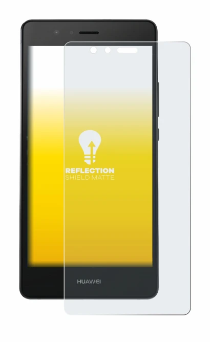 Abbildung des Geräts Huawei P9 mit einer Vielzahl des Displayschutzes.