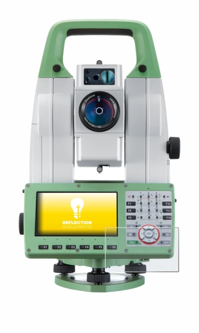 Abbildung des Geräts Leica Viva TS16 mit einer Vielzahl des Displayschutzes.