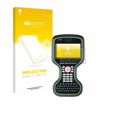 Vorderseite einer Produktverpackung mit dem Markenlogo upscreen. Daneben ist das Gerät Leica CS20 3.75G Disto mit dem zugehöri