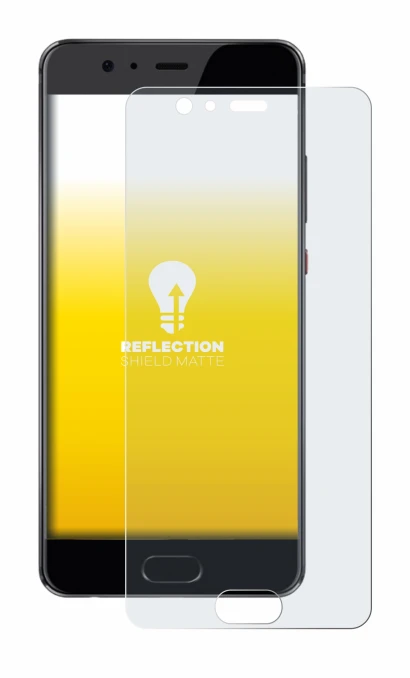 Abbildung des Geräts Huawei P10 Plus mit einer Vielzahl des Displayschutzes.