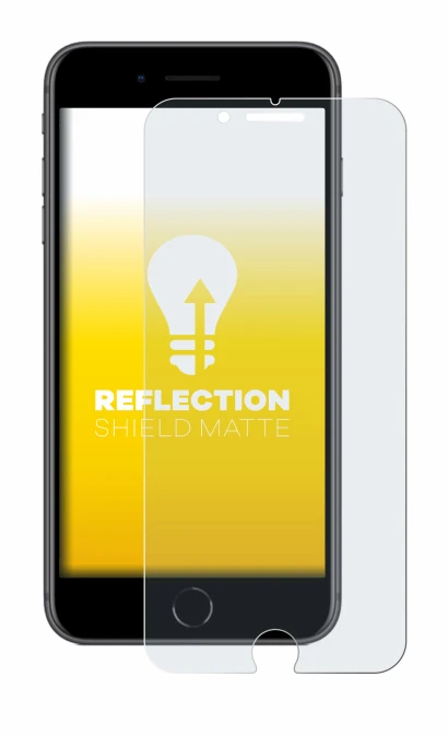 Abbildung des Geräts Apple iPhone 8 Plus mit einer Vielzahl des Displayschutzes.