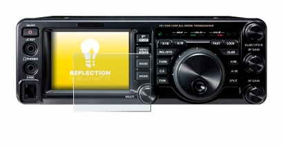 Abbildung des Geräts Yaesu FT-991A mit einer Vielzahl des Displayschutzes.