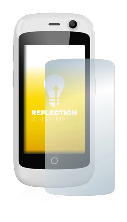 Abbildung des Geräts Unihertz Jelly Pro mit einer Vielzahl des Displayschutzes.