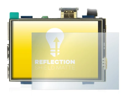 Abbildung des Geräts Raspberry Pi Touchscreen (3.5") mit einer Vielzahl des Displayschutzes.