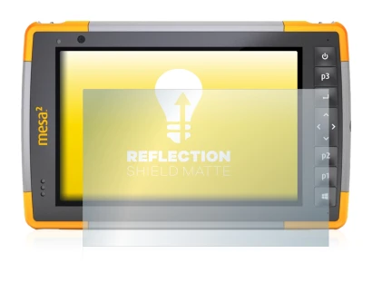 Abbildung des Geräts Juniper Systems Mesa 2 Rugged Tablet mit einer Vielzahl des Displayschutzes.