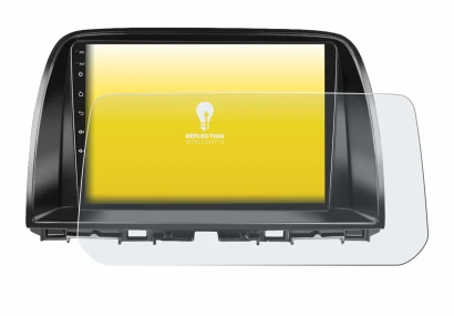 Abbildung des Geräts Mazda CX-5 2017 Infotainment System mit einer Vielzahl des Displayschutzes.