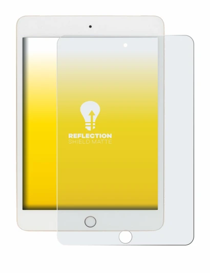 Abbildung des Geräts Apple iPad Mini 5 2019 (5. Gen.) mit einer Vielzahl des Displayschutzes.