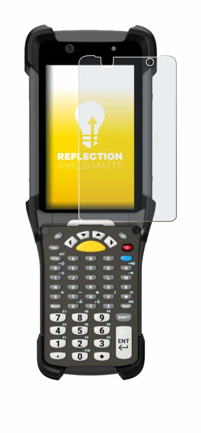 Abbildung des Geräts Zebra MC9300 mit einer Vielzahl des Displayschutzes.