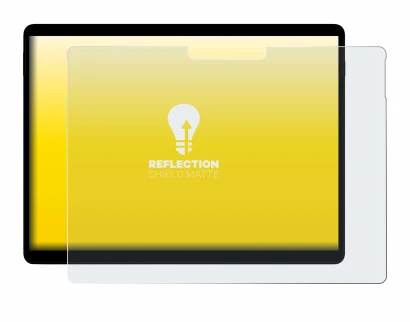 Abbildung des Geräts Microsoft Surface Pro X mit einer Vielzahl des Displayschutzes.