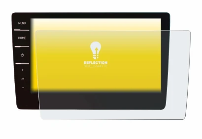 Abbildung des Geräts Volkswagen Passat 2019 Discover Pro 9.2" 2019 mit einer Vielzahl des Displayschutzes.