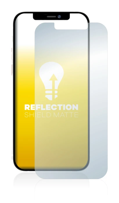 Abbildung des Geräts Apple iPhone 12 Pro Max mit einer Vielzahl des Displayschutzes.