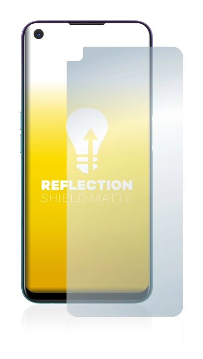 Abbildung des Geräts Oppo A72 mit einer Vielzahl des Displayschutzes.