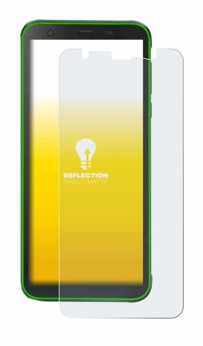 Abbildung des Geräts Blackview BV6300 Pro mit einer Vielzahl des Displayschutzes.