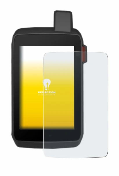 Abbildung des Geräts Garmin Montana 700 mit einer Vielzahl des Displayschutzes.