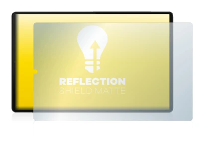 Abbildung des Geräts Lenovo Tab M10 FHD Plus (im Querformat) mit einer Vielzahl des Displayschutzes.