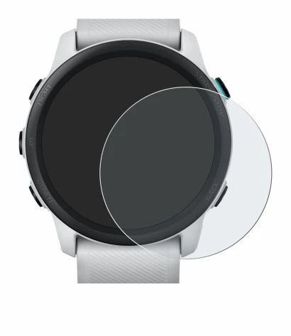 Abbildung des Geräts Garmin Forerunner 745 mit einer Vielzahl des Displayschutzes.