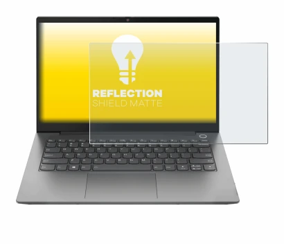 Abbildung des Geräts Lenovo ThinkPad T14 Gen 2 mit einer Vielzahl des Displayschutzes.