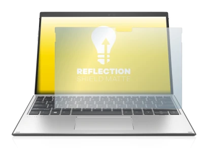 Abbildung des Geräts HP Elite x2 G8 mit einer Vielzahl des Displayschutzes.
