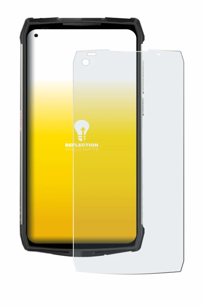 Abbildung des Geräts Ulefone Power Armor 13 mit einer Vielzahl des Displayschutzes.