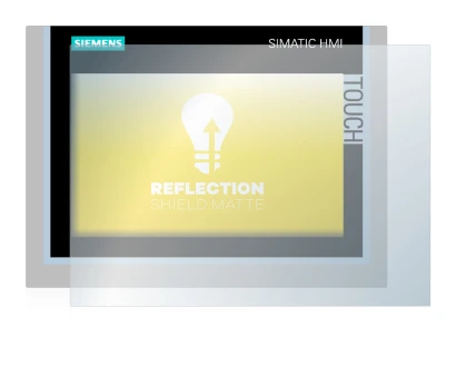 Abbildung des Geräts Siemens Simatic HMI TP700 Comfort mit einer Vielzahl des Displayschutzes.