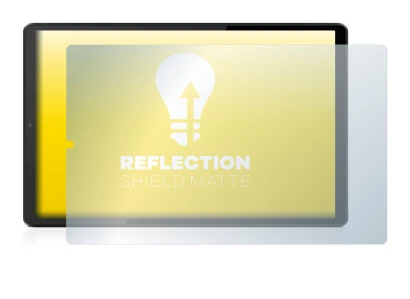 Abbildung des Geräts Lenovo Tab K10 mit einer Vielzahl des Displayschutzes.