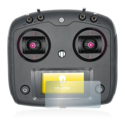 Abbildung des Geräts FlySky FS-i6S mit einer Vielzahl des Displayschutzes.