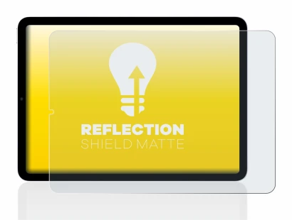 Abbildung des Geräts Apple iPad Air 5 2022 (5. Gen.) mit einer Vielzahl des Displayschutzes.