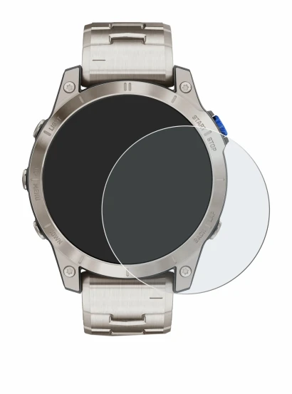 Abbildung des Geräts Garmin D2 Mach 1 mit einer Vielzahl des Displayschutzes.