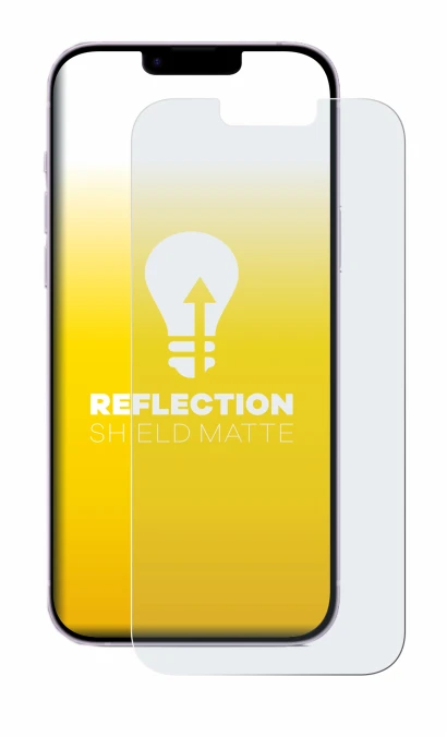 Abbildung des Geräts Apple iPhone 14 Plus mit einer Vielzahl des Displayschutzes.