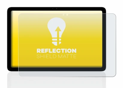 Abbildung des Geräts Google Pixel Tablet mit einer Vielzahl des Displayschutzes.
