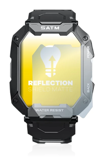 Abbildung des Geräts Bengux C20 mit einer Vielzahl des Displayschutzes.