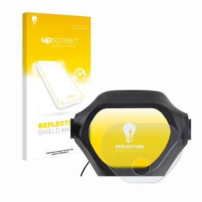 Vorderseite einer Produktverpackung mit dem Markenlogo upscreen. Daneben ist das Gerät Epowerfun ePF-2 mit dem zugehörigen Dis