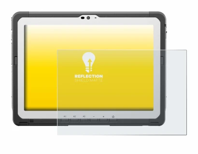 Abbildung des Geräts Panasonic Toughbook FZ-A3 mit einer Vielzahl des Displayschutzes.