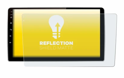 Abbildung des Geräts Junsun V1 pro 9" mit einer Vielzahl des Displayschutzes.