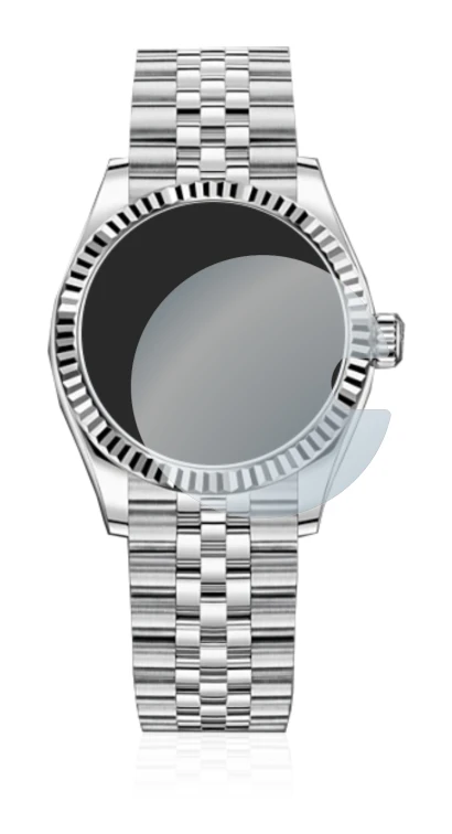 Abbildung des Geräts Rolex Datejust 31 mit einer Vielzahl des Displayschutzes.