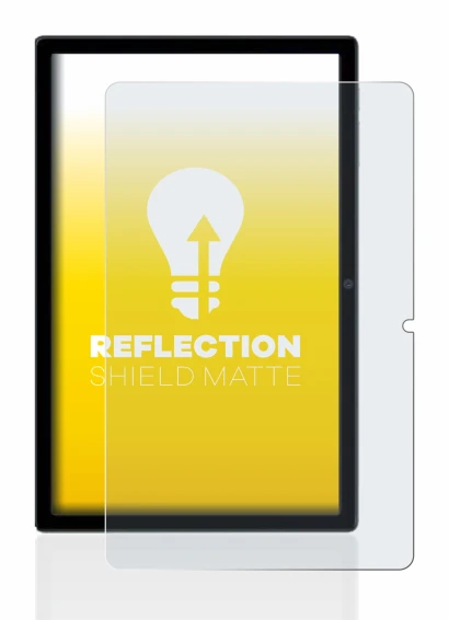 Abbildung des Geräts Blackview Tab 16 mit einer Vielzahl des Displayschutzes.