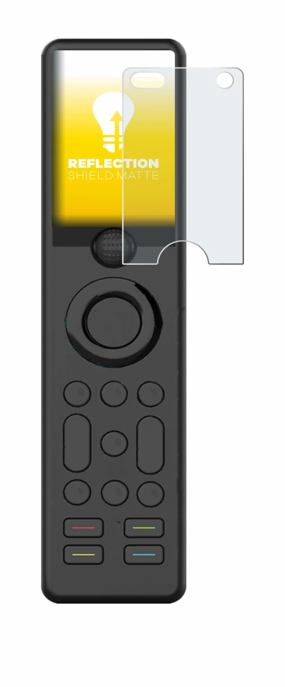 Abbildung des Geräts Sofabaton X1 mit einer Vielzahl des Displayschutzes.